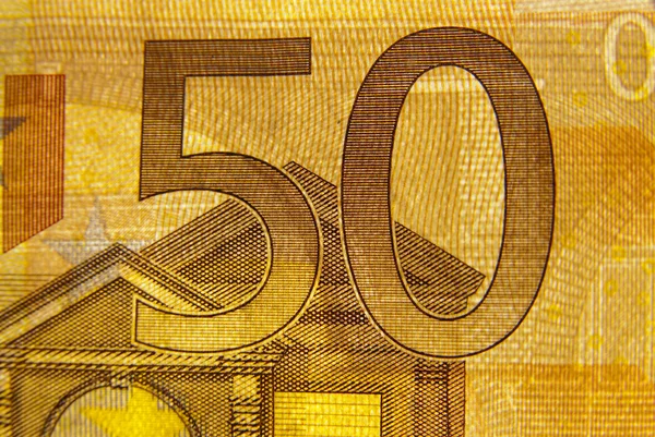 50 euro — Stockfoto