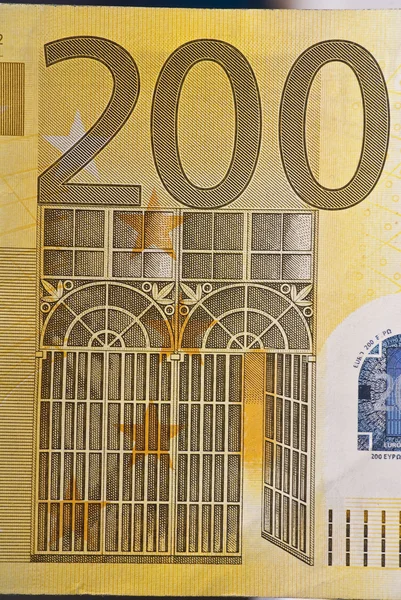 Two hundred-euro bill — Stock Photo, Image