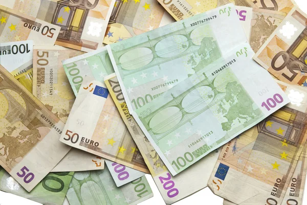 Euro bills — Stock Photo, Image