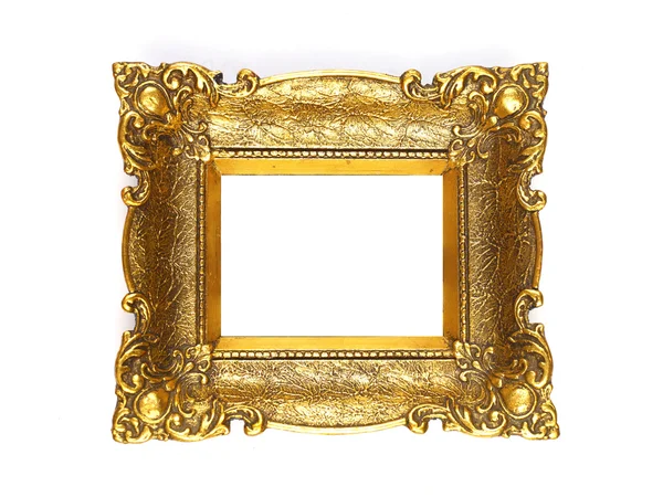 Old Gold Picture Frame — Fotografie, imagine de stoc