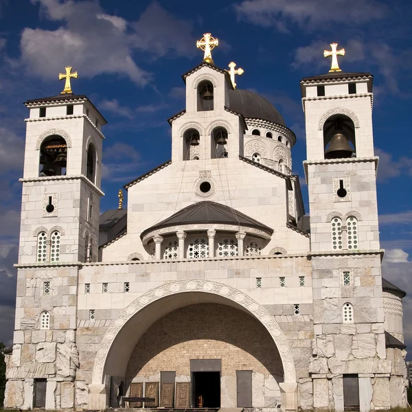 Chatedral Ortodoxa, Igreja em Podgorica, Capital — Fotografia de Stock