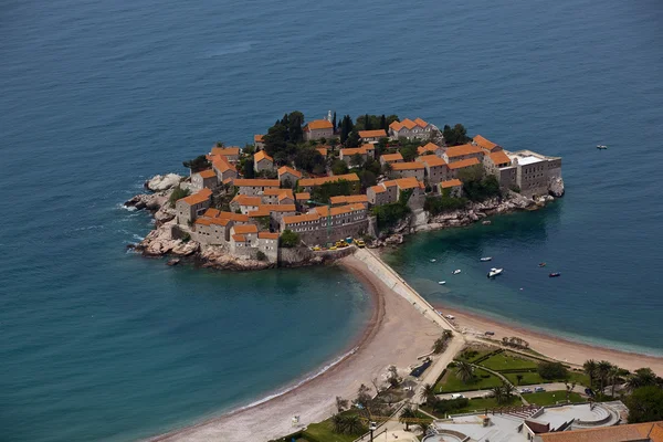 Penisola insulare Sveti Stefan, Montenegro — Foto Stock