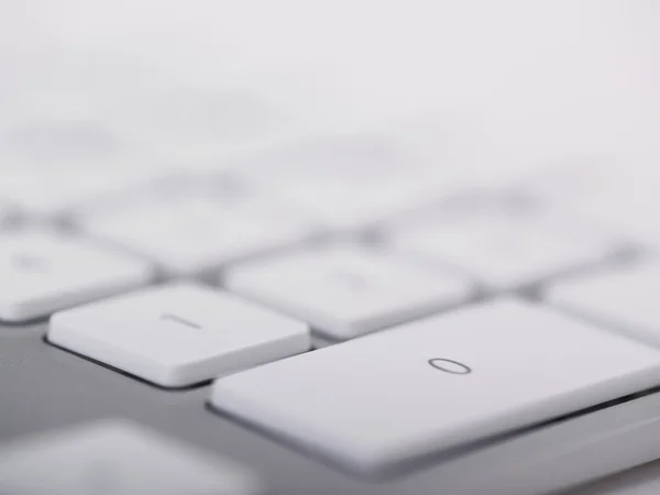 Sıfır bir bilgisayar klavye — Stok fotoğraf