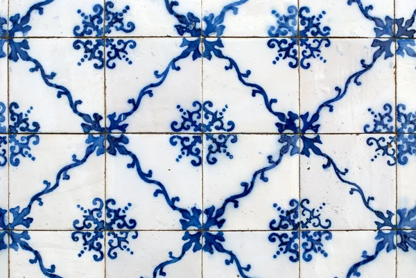 Azulejos esmaltados portugueses 037 — Foto de Stock
