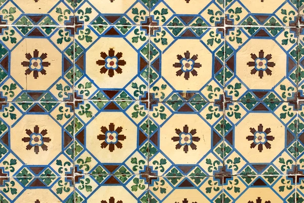 Portuguese glazed tiles 032 — Stock Photo, Image