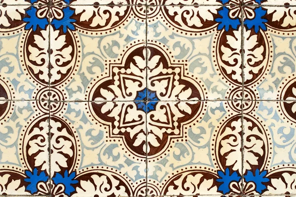 Portuguese glazed tiles 031 — Stock Photo, Image