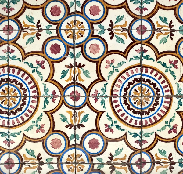Portuguese glazed tiles 021 — Stock Photo, Image
