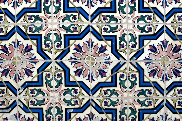 Portuguese glazed tiles 016 — Stock Photo, Image