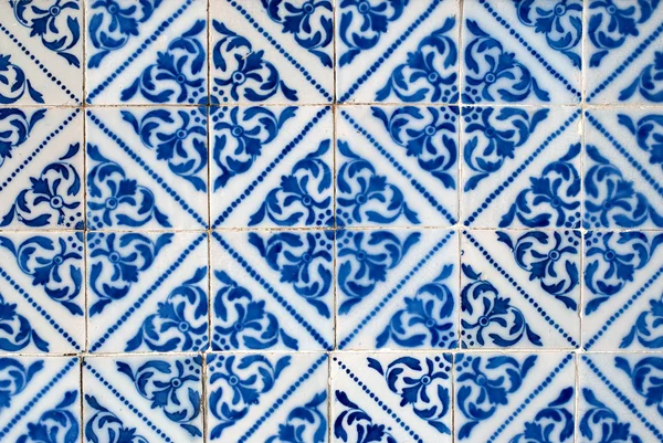 Azulejos esmaltados portugueses 013 — Foto de Stock