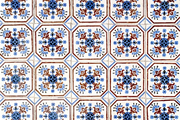 Portuguese glazed tiles 010 — Stock Photo, Image
