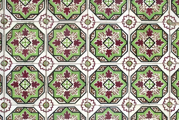 Portuguese glazed tiles 046 — Stock Photo, Image