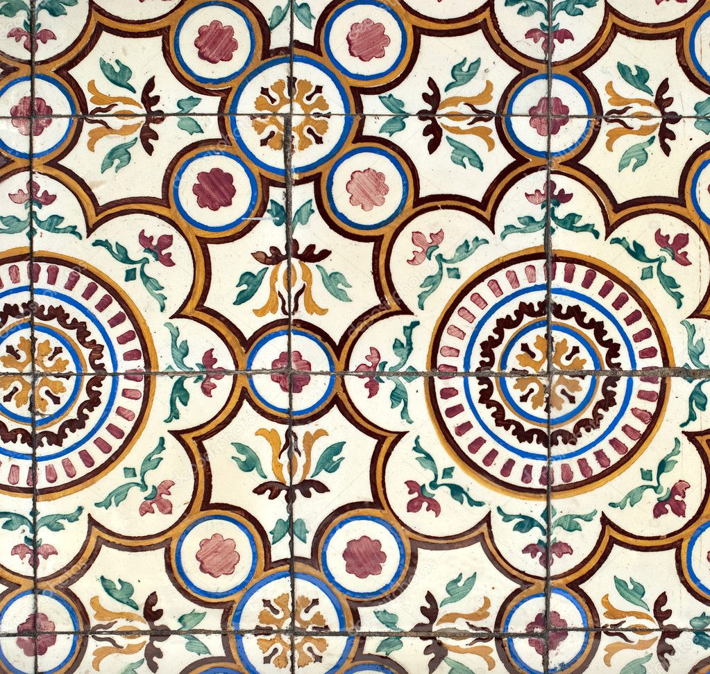 Portuguese glazed tiles 021