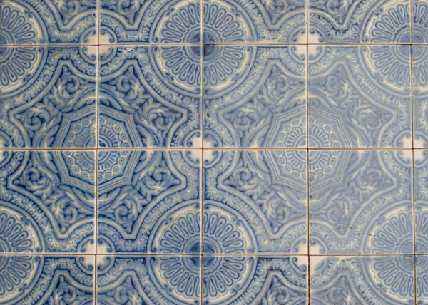 Португальские глазурованные плитки 142 — стоковое фото