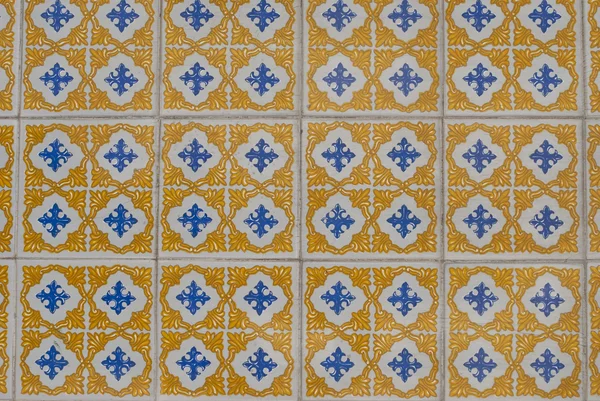 Portuguese glazed tiles 130 — Stock Photo, Image