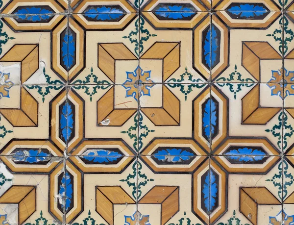 Portuguese glazed tiles 124 — Stock Photo, Image