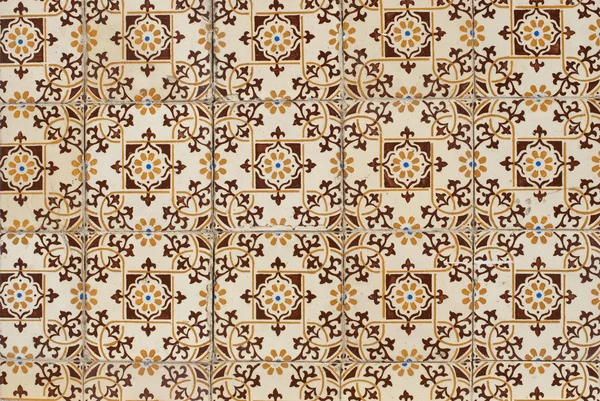 Portuguese glazed tiles 125 — Stock Photo, Image