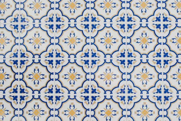 Португальские глазурованные плитки 100 — стоковое фото