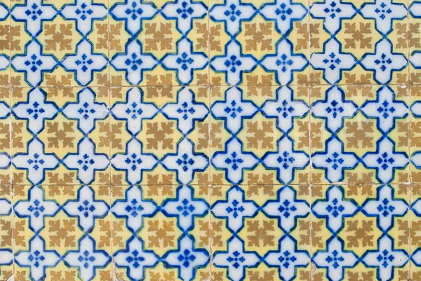 Azulejos esmaltados portugueses 107 — Foto de Stock