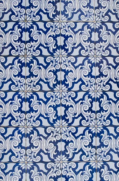 Azulejos esmaltados portugueses 091 — Foto de Stock