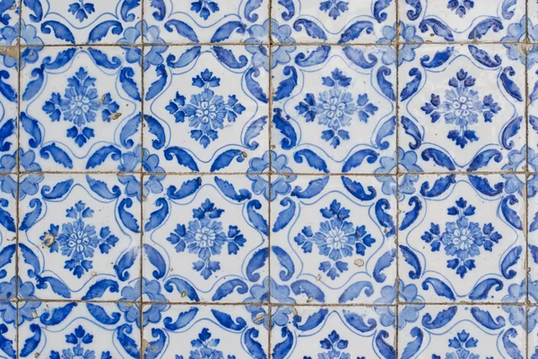 Portugalské glazovaných dlaždic 167 — Stock fotografie
