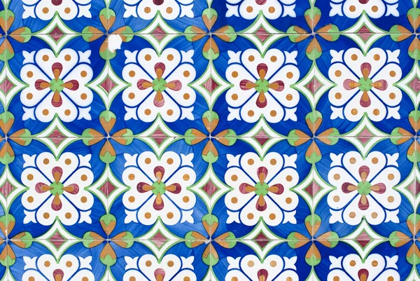 stock image Portuguese glazed tiles 153