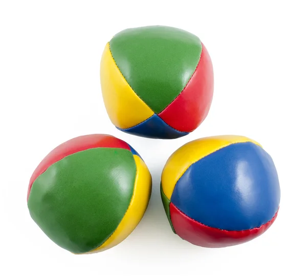 Жонглирующие мячи — стоковое фото