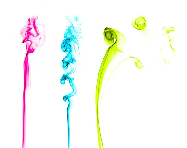 Abstrato fumo colorido — Fotografia de Stock