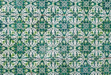 Portuguese glazed tiles 178 clipart