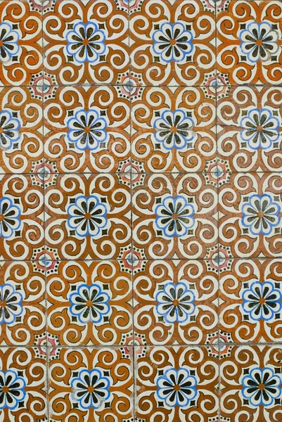 Глазурованные плитки Португалии 190 — стоковое фото