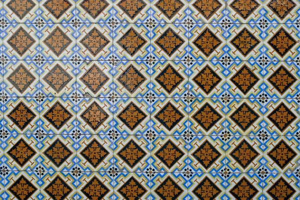 Portuguese glazed tiles 191 — Stock Photo, Image