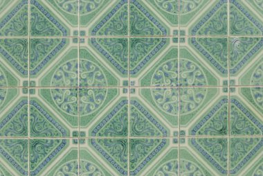 Portuguese glazed tiles 196 clipart