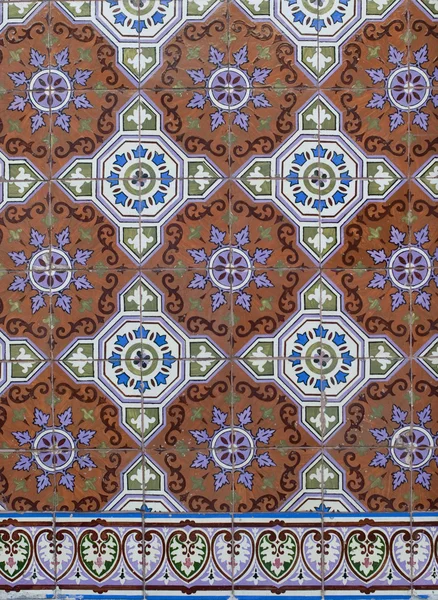 Portuguese glazed tiles 198 — Stock Photo, Image