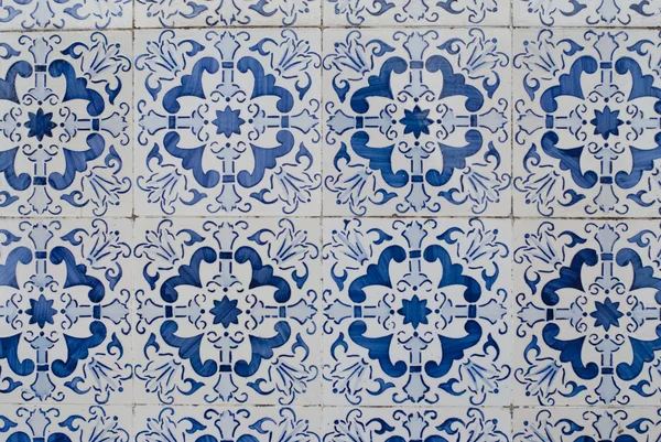Португальские глазурованные плитки 212 — стоковое фото