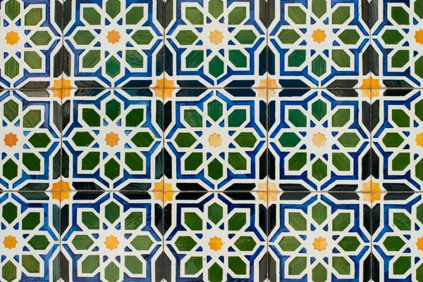 Portuguese glazed tiles 227 — Stock Photo, Image