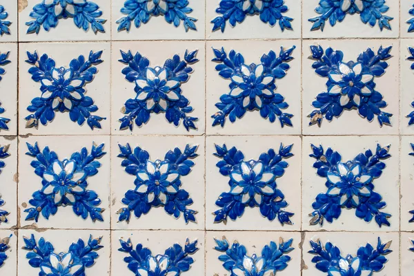 Portuguese glazed tiles 235 — Stock Photo, Image