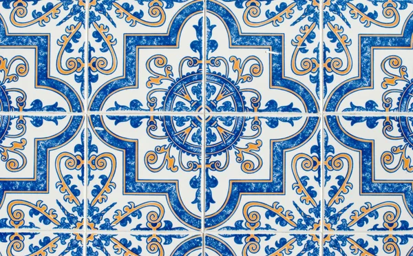 Azulejos portugueses 233 — Fotografia de Stock
