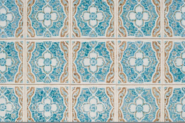 Portuguese glazed tiles 232 — Stock Photo, Image