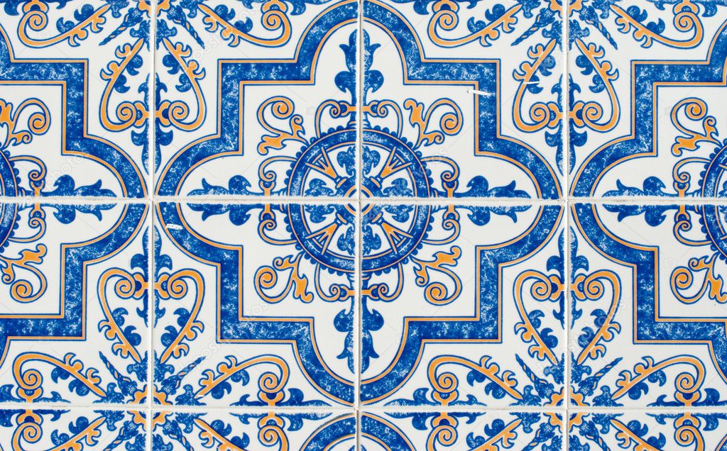 Portuguese glazed tiles 233