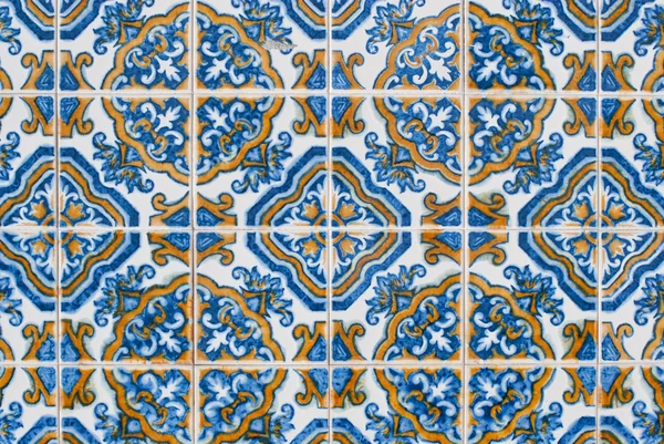 stock image Portuguese glazed tiles 237