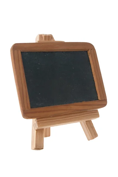Empty Chalk Board on a easel — Stock Photo, Image