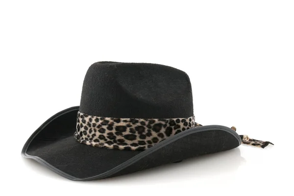 Un cappello da cowboy nero — Foto Stock