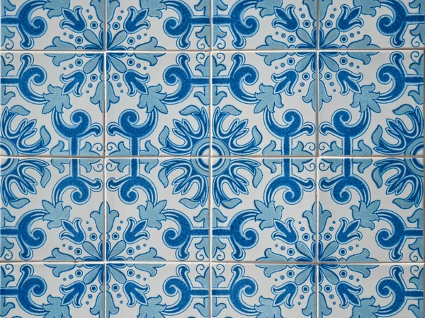 传统葡萄牙釉面的瓷砖 — 图库照片