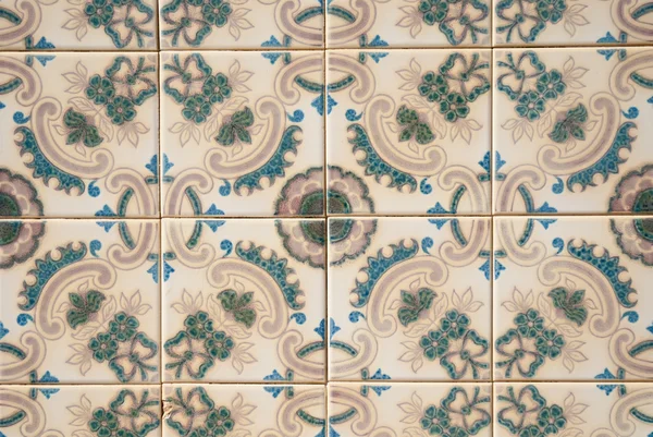 Ornamental old tiles — Stock Photo, Image