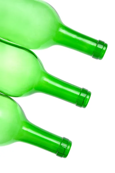 Green Bottles — Stock Photo, Image