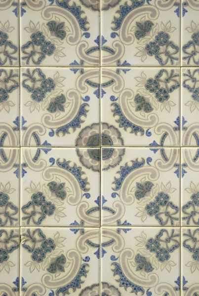 Azulejos tradicionais portugueses — Fotografia de Stock
