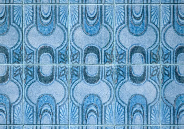 Azulejos esmaltados portugueses — Foto de Stock