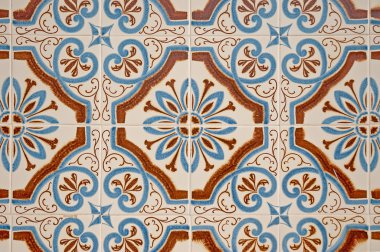 Old tiles background clipart