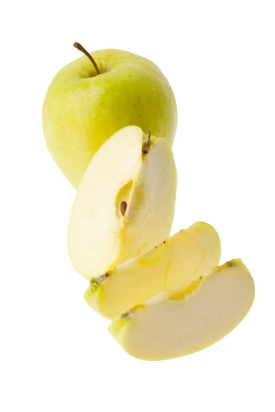 Ψιλοκομμένο μήλο — Φωτογραφία Αρχείου