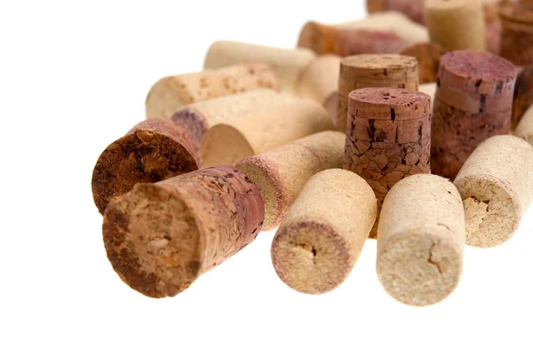 Corks from bottles guilt — Stock Photo, Image