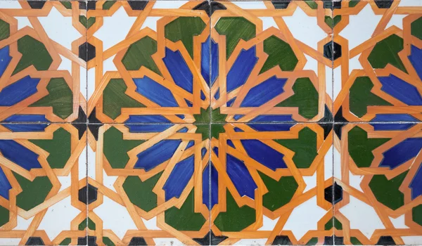 Portuguese glazed tiles. — Stock Photo, Image